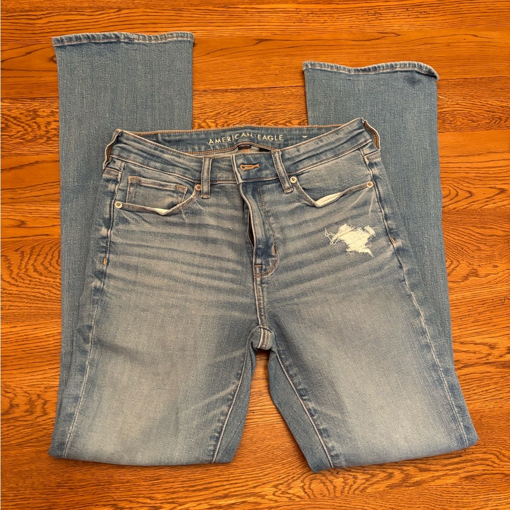 American Eagle Outfitters Straight Leg Bootcut Jeans - Picture 2 of 7